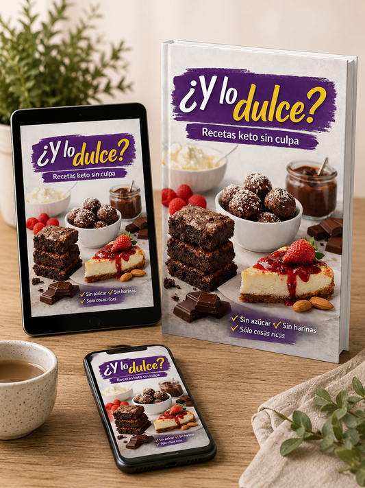 ¿Y lo dulce? – Recetas keto sin culpa